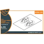 Clear Prop CPA72072 1/72 I-16 vacuum formed canopy (early version) for CP kit