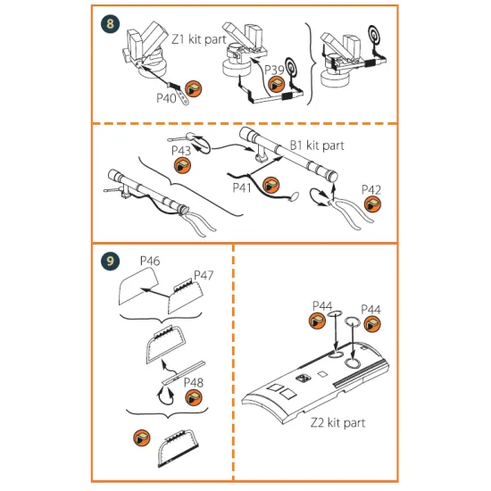 Clear Prop CPA72084 - 1/72 - I-16 type 5 PE set for CP kits. Upgrade set