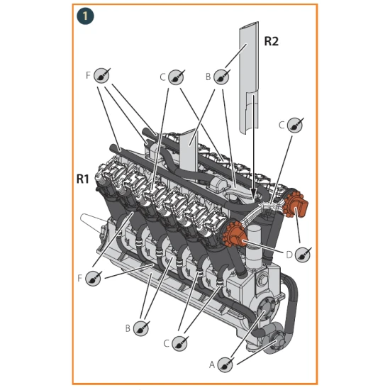 Clear Prop CPA72086 - 1/72 - Liberty L-12 engine set 3D print. Upgrade set