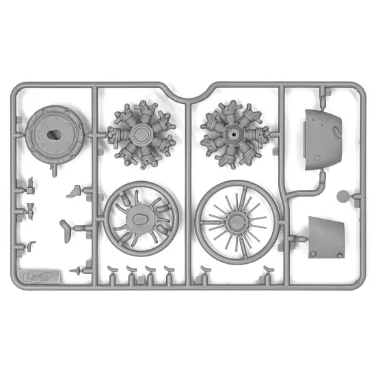 ICM 32039 1/32 WWII biplanes Bucker Bu 131D, DH.82A Tiger Moth, Stearman PT-17