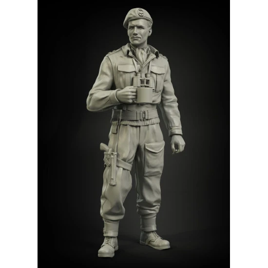 Panzer Art Fi35-045 1/35 British Rac Officer North Africa/Italy Resin Model Kit Panzer Art Fi35-045 1/35 British Rac Officer North Africa/Italy Resin Model Kit