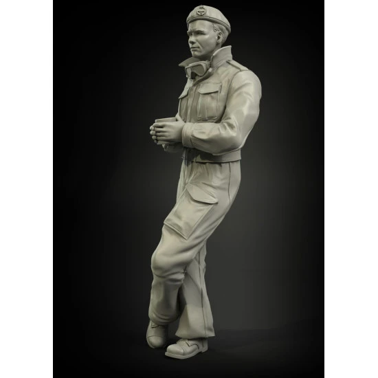 Panzer Art Fi35-046 1/35 British Rac Tank Driver North Africa/Italy Resin Model