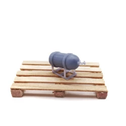 Yamamoto Ymptun3s 1/24 Nitrous Bottle With Bracket Upgrade Set Resin Kit