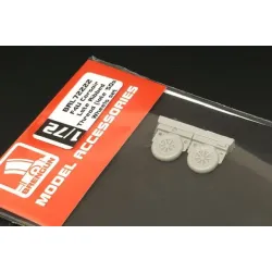 Brengun BRL72222 1/72 F4U Corsair Ribbed Thread late 50s Resin casted wheels