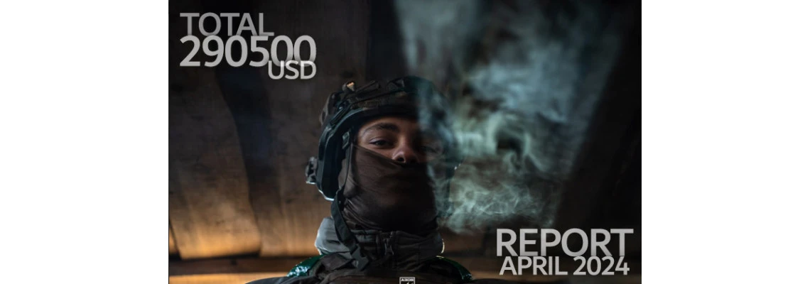 Donation Report. April 2024