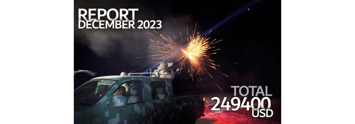 Donation Report. December 2023