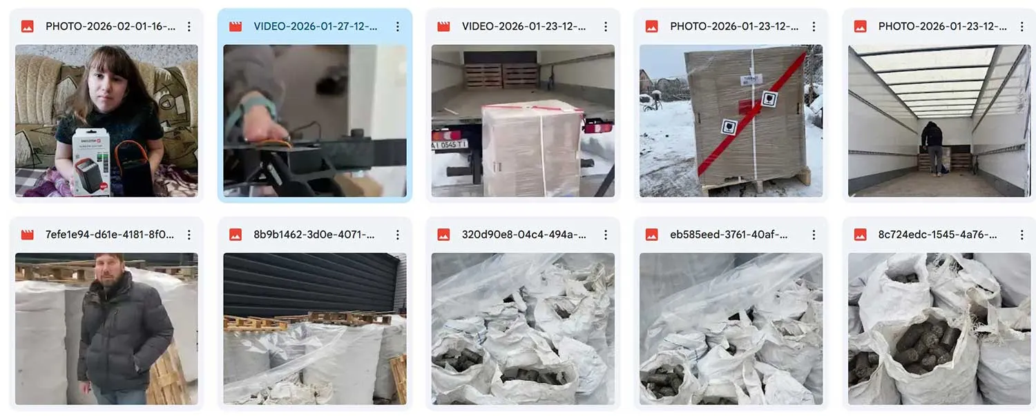 Heating Pelets, Drone - February 2026