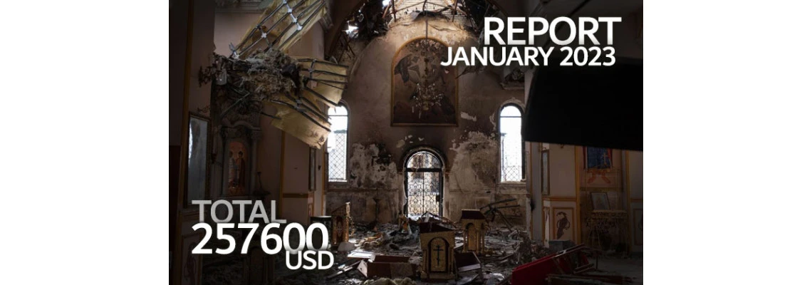 Donation Report. January 2024