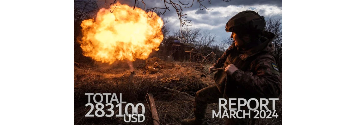 Donation Report. March 2024