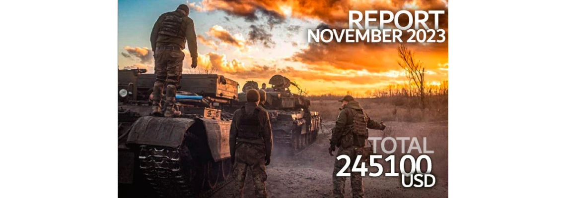 Donation Report. November 2023 Donation Report. November 2023