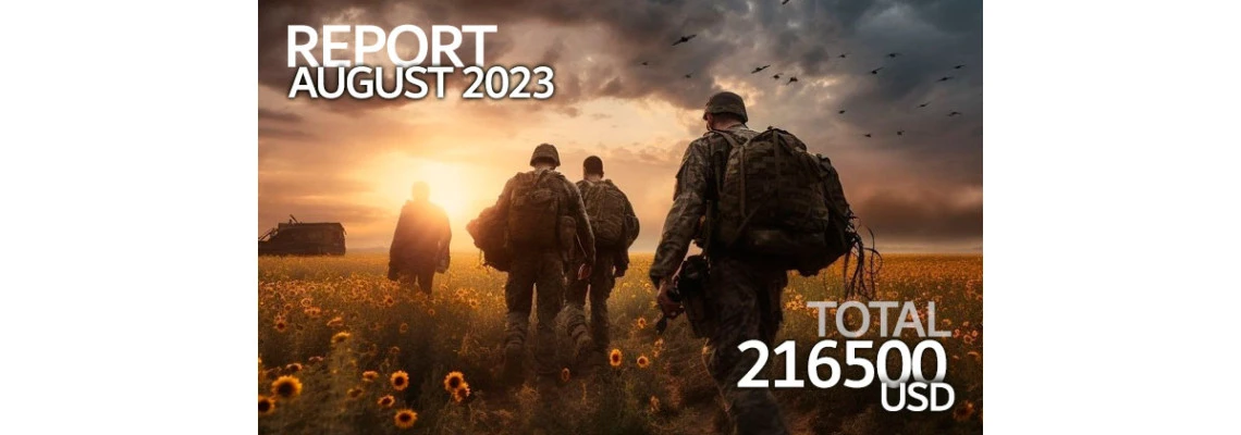Donation Report. August 2023