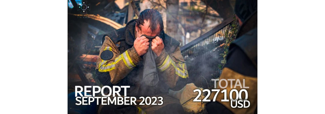 Donation Report. September 2023