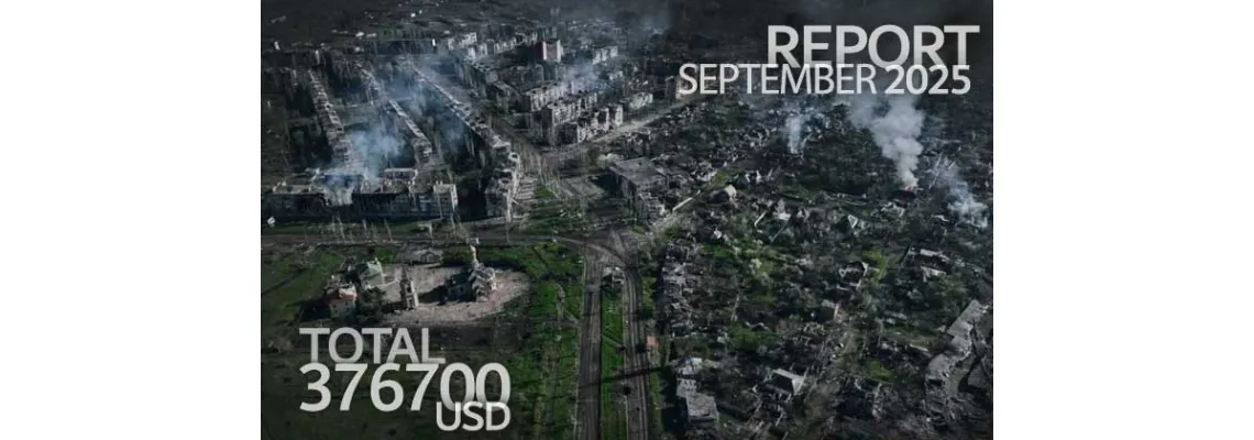 Donation Report. September 2025