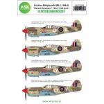 Ask D72004 1/72 Decal Curtiss Kittyhawk Mki/Mkii Desert Harassers 1942-1944 Part I