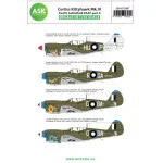 Ask D72007 1/72 Decal Curtiss Kittyhawk Mk.iv Pacific Battlefield Raaf Part Ii