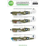 Ask D72008 1/72 Decal Curtiss Kittyhawk Mk.iv Pacific Battlefield Raaf Part Iii