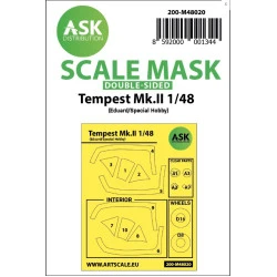 Ask M48020 1/48 Double-sided Painting Mask For Hawker Tempest Mk.ii For Eduard/Special Hobby