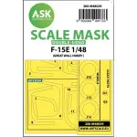 Ask M48039 1/48 Double-sided Painting Mask F-15e For Great Wall Hobby