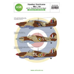 Ask D32040 1/32 Hawker Hurricane Mk.i, Iib Part 14 - Royal Air Force Over Egypt