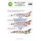 Ask D32078 1/32 Mig-21f-13 Fishbed Part 4 - Izraeli Air Force 101 Squadron Decal