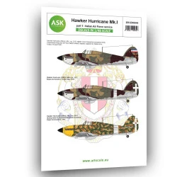 Ask D48044 1/48 Hawker Hurricane Mk.i Part 1 - Italian / Jugoslavian Af Decal