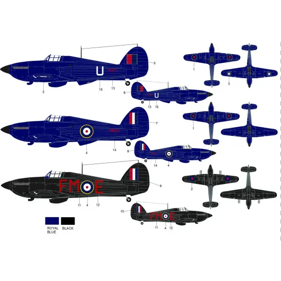 Ask D48052 1/48 Hawker Hurricane Mk.iib, C Part 8 - Royal Air Force Burma 1942