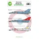 Ask D72025 1/72 Dassault Mirage Iiic French Air Force Part 1 Decal