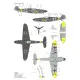 Techmod 24007 1/24 Messerschmitt Bf 109g-2 With Masks Fighter Wet Decal
