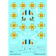 Techmod 24008 1/24 Messerschmitt Bf 109g-2 With Masks Romanian Air Force Fighter Wet Decal