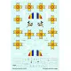 Techmod 24008 1/24 Messerschmitt Bf 109g-2 With Masks Romanian Air Force Fighter Wet Decal