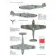 Techmod 24009 1/24 Messerschmitt Bf 109e-3 With Masks German Fighter Wet Decal