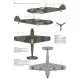 Techmod 24009 1/24 Messerschmitt Bf 109e-3 With Masks German Fighter Wet Decal