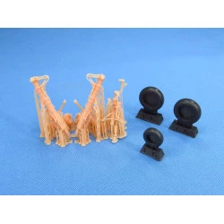 Metallic Details Mdr48245 1/48 F 35a. Landing Gears Tamiya Accessories Kit