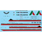 26decals 144-1002 1/144 Air Atlantis Boeing 707-320b Laser Decal