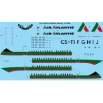 26decals 144-1004 1/144 Air Atlantis Boeing 737-300 Laser Decal