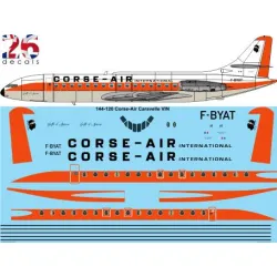 26decals 144-120 1/144 Corse Air Caravelle Vin Laser Decal For Aircraft