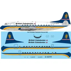 26decals 144-178 1/144 British Caledonian Viscount 800 Laser Decal For Aircraft