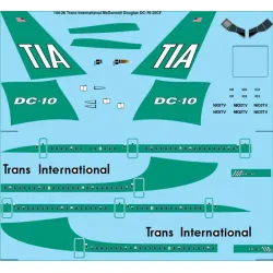 26decals 144-26 1/144 Tia Mcdonnell Douglas Dc-10-30 Laser Decal