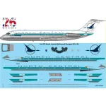 26decals 144-275 1/144 North Central Douglas Dc-9-30 Laser Decal For Aircraft
