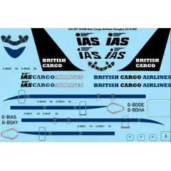26decals 144-287 1/144 Ias Cargo Douglas Dc-8-50f Laser Decal For Aircraft