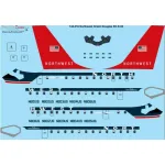 26decals 144-316 1/144 Northwest Douglas Dc-8-32 Laser Decal