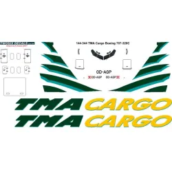 26decals 144-344 1/144 Tma Late Livery Boeing 707-320c Laser Decal