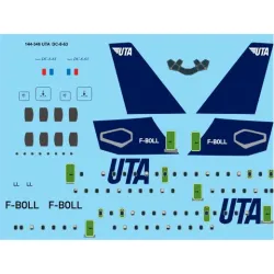 26decals 144-346 1/144 Uta Douglas Dc-8-63 Laser Decal