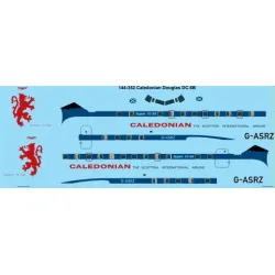 26decals 144-352 1/144 Caledonian Douglas Dc-6b Laser Decal