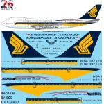 26decals 144-396 1/144 Singapore Delivery Boeing 747-200 Laser Decal