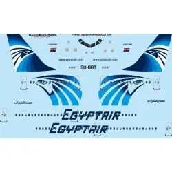 26decals 144-424 1/144 Egyptair New Airbus A321 Laser Decal