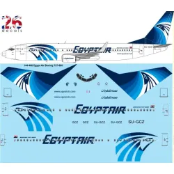 26decals 144-460 1/144 Egyptair Boeing 737-800 Laser Decal