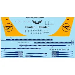 26decals 144-486 1/144 Condor Boeing 707-330/340 Laser Decal