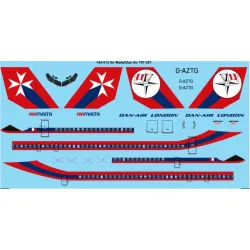 26decals 144-513 1/144 Air Malta Boeing 707-321 Laser Decal