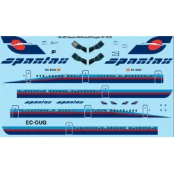 26decals 144-523 1/144 Spantax Final Livery Dc-10-30 Laser Decal